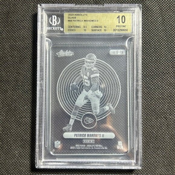 2023 Absolute Glass SSP #44 Patrick Mahomes II BGS 10 PRISTINE Case Hit Chiefs - Picture 1 of 2